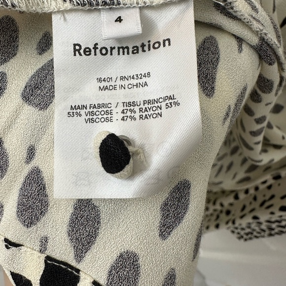 Reformation Alessi dress Cheetah - Picture 7 of 11